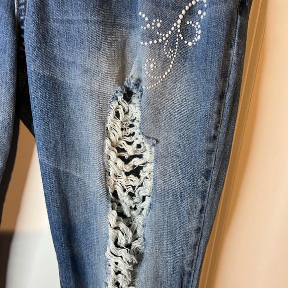Hannah-Distressed Skinny jeans size 12 - Picture 12 of 12